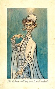 Ivan Cankar caricature by Smrekar (3)