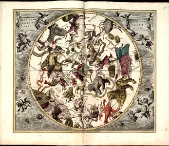 Harmonia macrocosmica, seu, Atlas universalis et novus, totius universi creati cosmographiam generalem, et novam exhibens - in quâ omnium totius mundi orbium harmonica constructio, secundum LOC 2011589506-28
