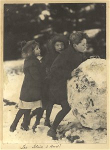Harold Hawthorn Myers; Silvia Constance Myers; Leopold Hamilton Myers by Eveleen Myers (née Tennant)