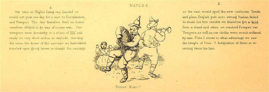 Itinerant musicians in Naples - O’hara (smith) - - 1859
