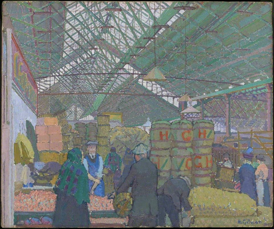 Harold Gilman (1876-1919) - Leeds Market - N04273 - National Gallery