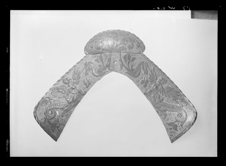 Harnesksadel, Augsburg ca 1540 - Livrustkammaren - 1058