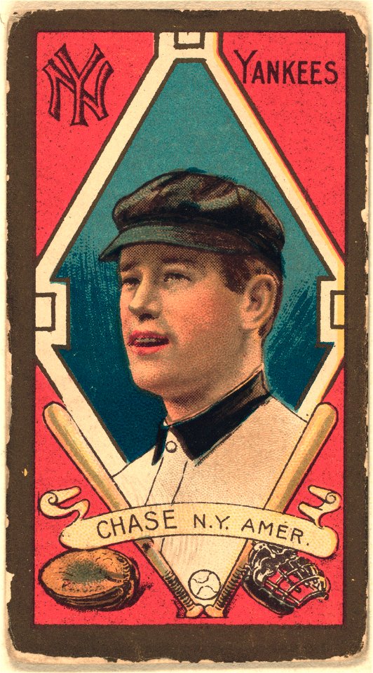 Harold W. Chase, New York Yankees, baseball card portrait LCCN2008677874