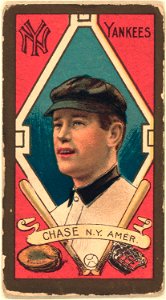 Harold W. Chase, New York Yankees, baseball card portrait LCCN2008677874