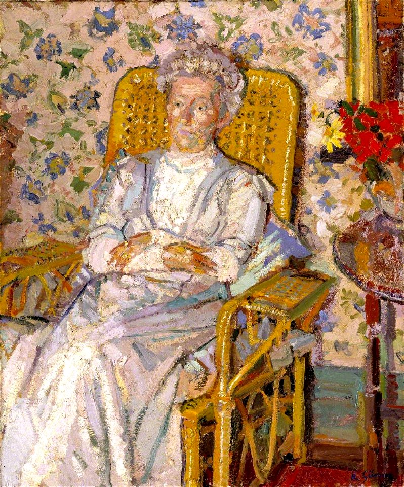 Harold Gilman (1876-1919) - The Artist's Mother - N05555 - National Gallery