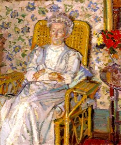 Harold Gilman (1876-1919) - The Artist's Mother - N05555 - National Gallery
