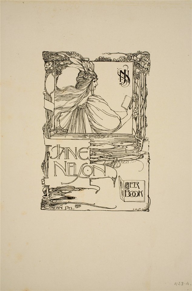 Harold E. H. Nelson - Book-plate of Jane Nelson - Google Art Project