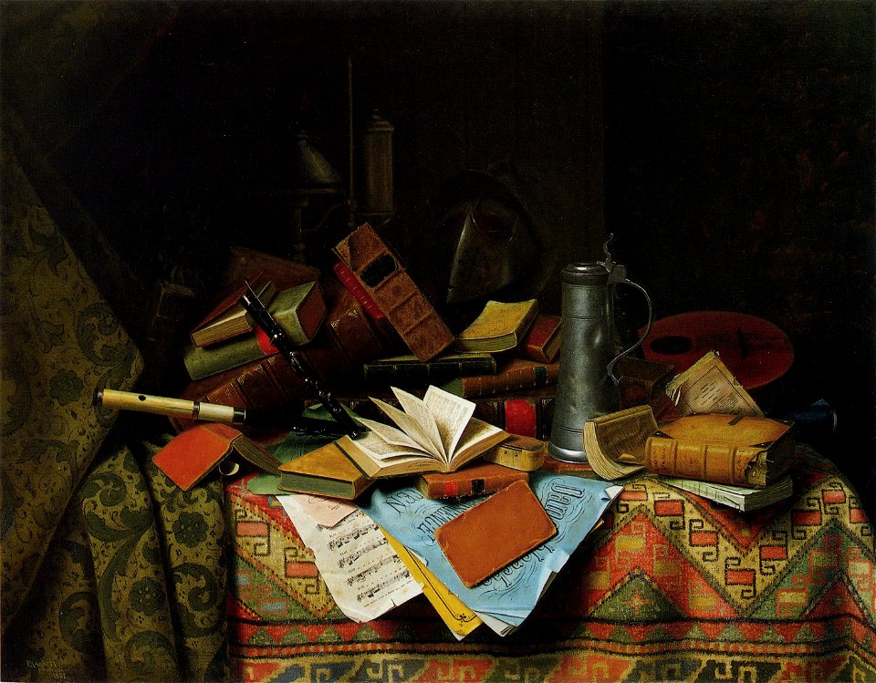 Harnett William A Study Table 1882