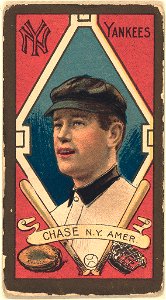 Harold W. Chase, New York Yankees, baseball card portrait LCCN2008677874