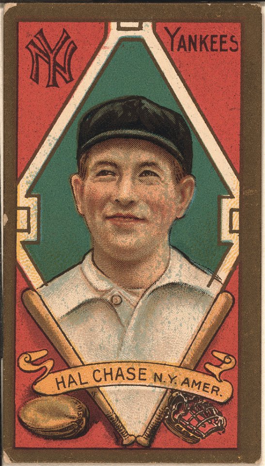 Harold W. Chase, New York Yankees, baseball card portrait LCCN2008677875