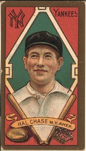Harold W. Chase, New York Yankees, baseball card portrait LCCN2008677875