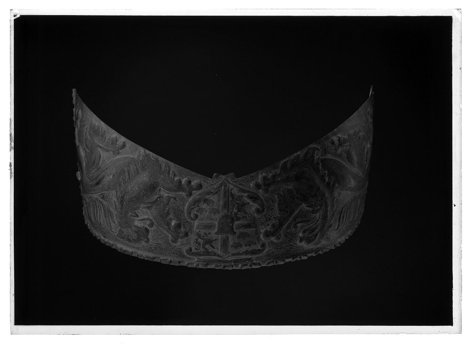 Harnesksadel, Augsburg ca 1540 - Livrustkammaren - 78074-negative