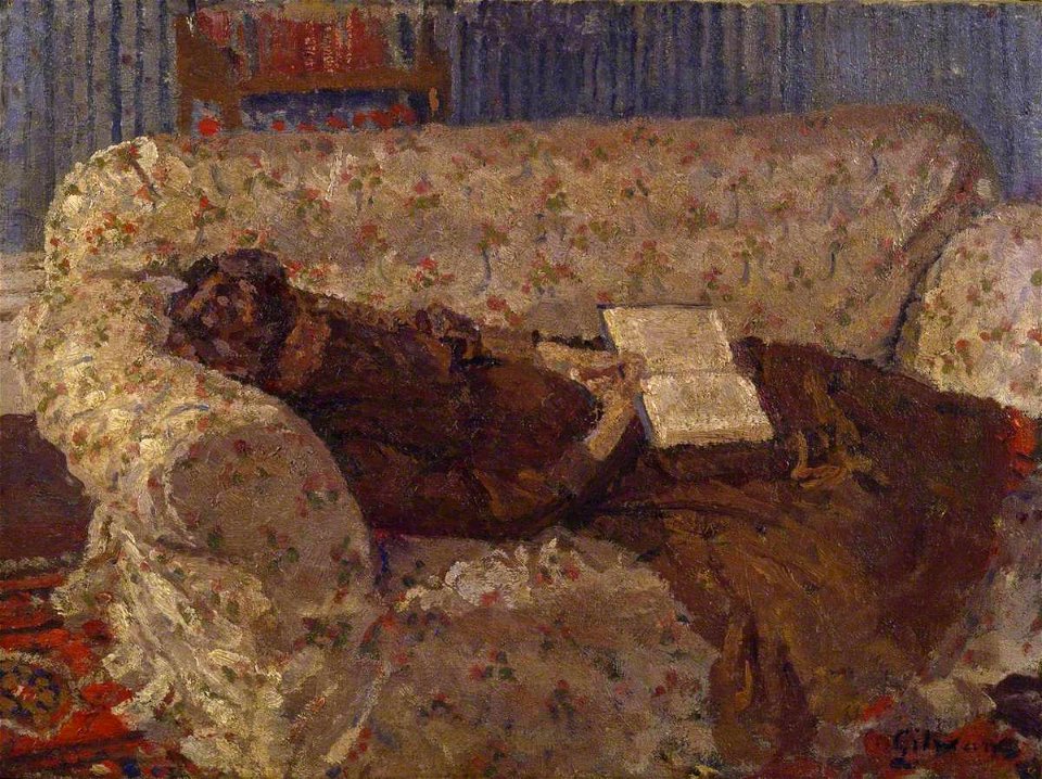 Harold Gilman (1876-1919) - Lady on a Sofa - N05831 - National Gallery