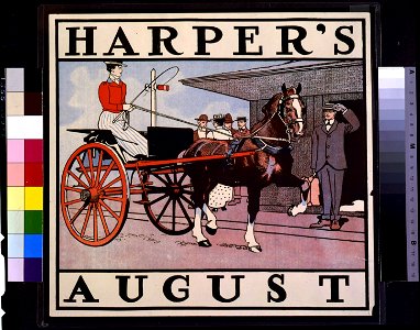 Harper's August LCCN94510071. Free illustration for personal and commercial use.