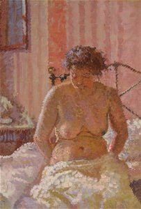 Harold Gilman - Nude in an Interior - Google Art Project. Free illustration for personal and commercial use.