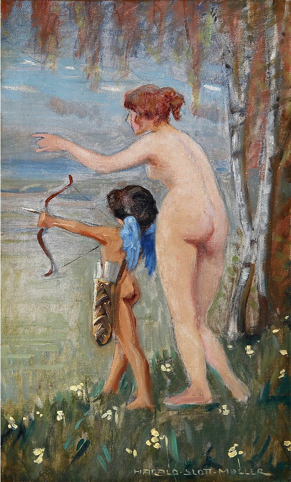 Harald Slott-Møller - Amor og Venus