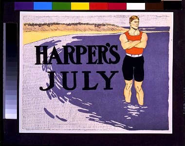 Harper's July LCCN94508238. Free illustration for personal and commercial use.