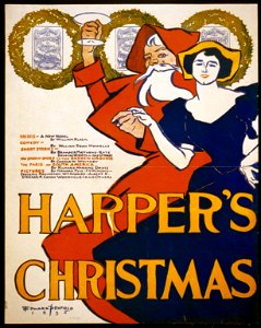 Harper's (for) Christmas LCCN2002720209. Free illustration for personal and commercial use.