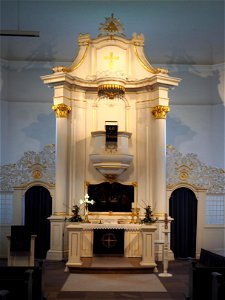 Harpstedt-Christuskirche-Kanzelaltar-2019