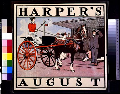 Harper's August LCCN94510071. Free illustration for personal and commercial use.