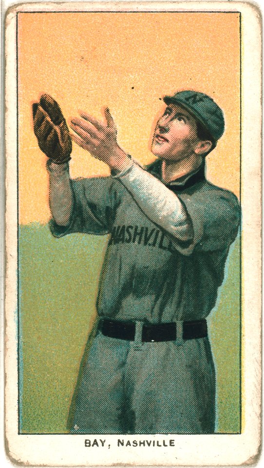 Harry Bay, Nashville Team, baseball card portrait LCCN2008676891
