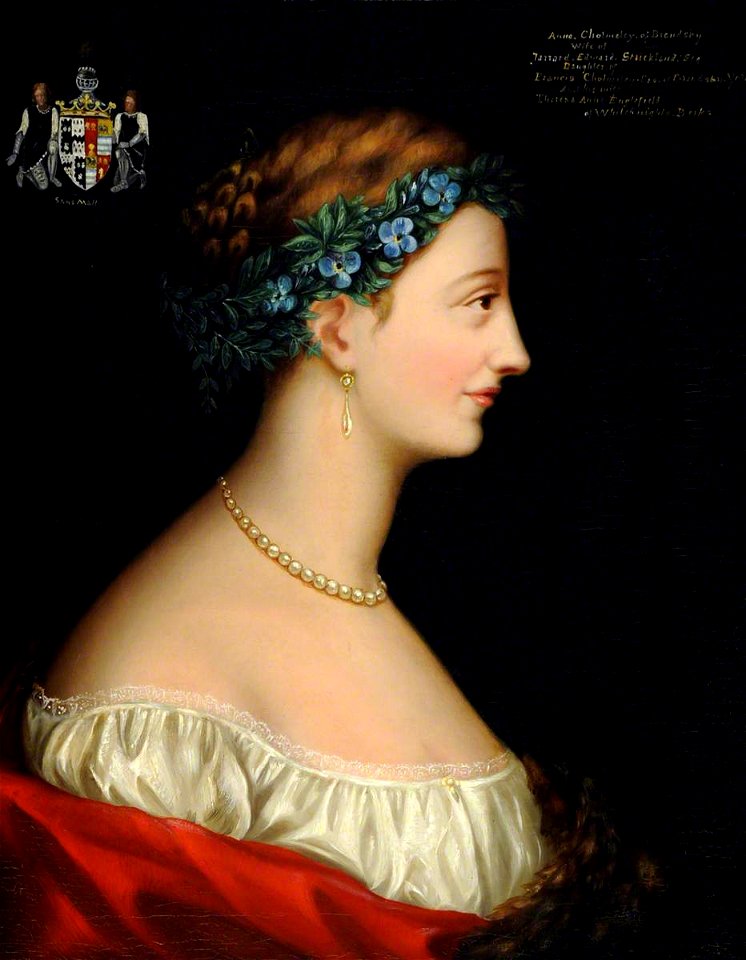 Harriet Strickland (1816-1903) - Anne Cholmeley (1796–1829), Mrs Jarrard Edward Strickland (the artist's mother) - 998462 - National Trust