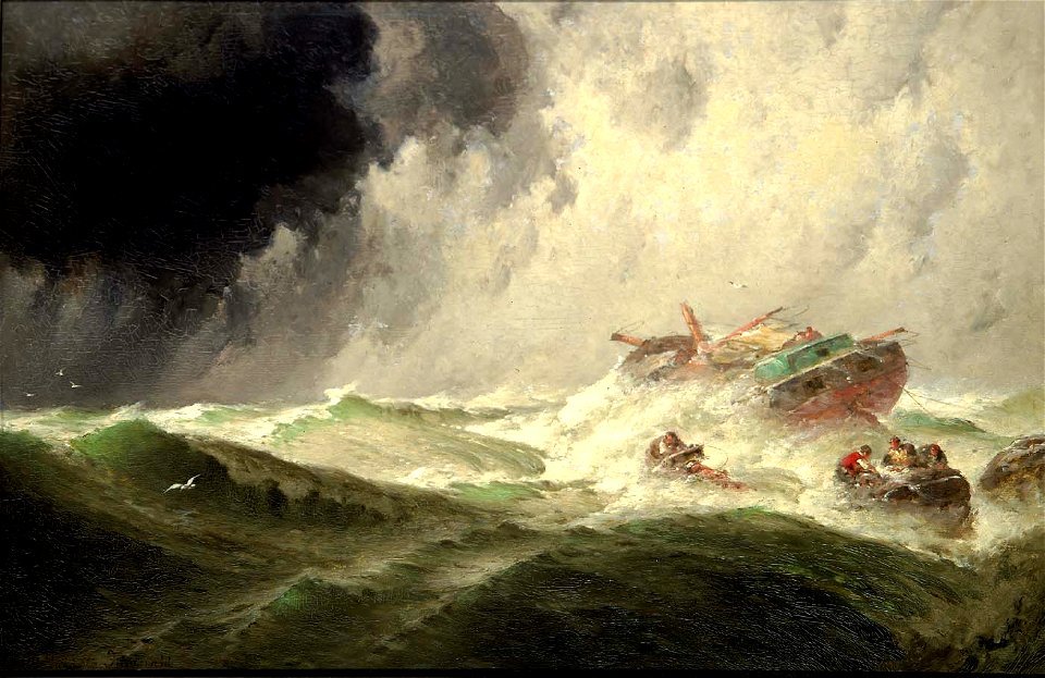 Harrington Fitzgerald - The Wreck - 1913.6.1 - Smithsonian American Art Museum