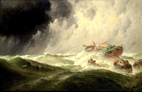 Harrington Fitzgerald - The Wreck - 1913.6.1 - Smithsonian American Art Museum