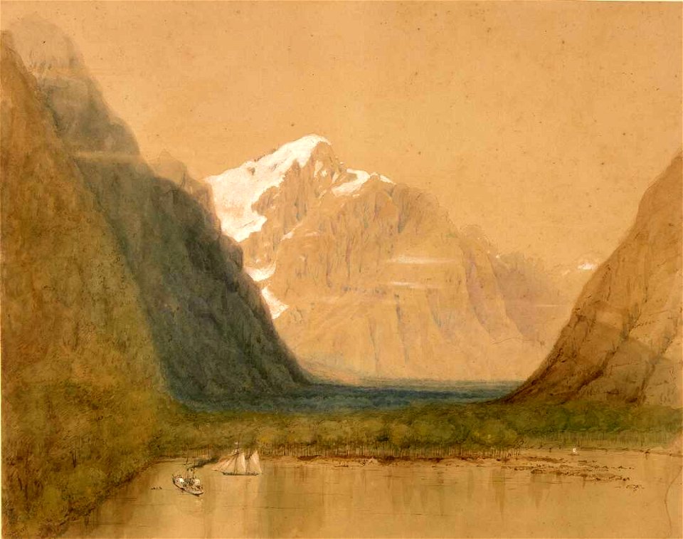 Harrison's cove, Milford Sound. C-025-019