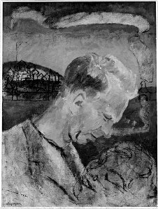 Harry Andersson - Ture Nerman (1886-1969), author, politician, married to Nora Charlotta Hedblom - NMGrh 2237 - Nationalmuseum