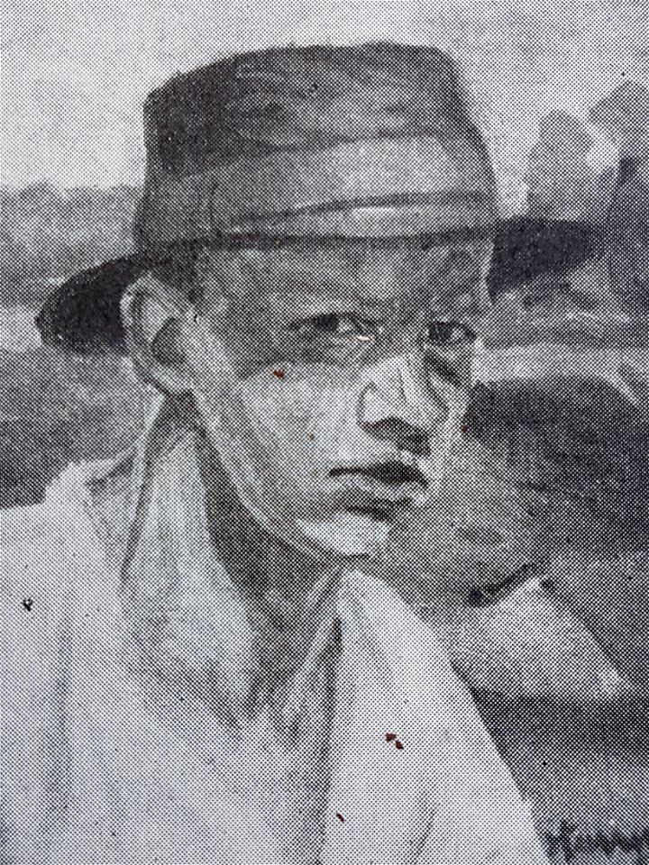 Harry Harryan självporträtt