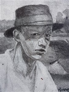 Harry Harryan självporträtt