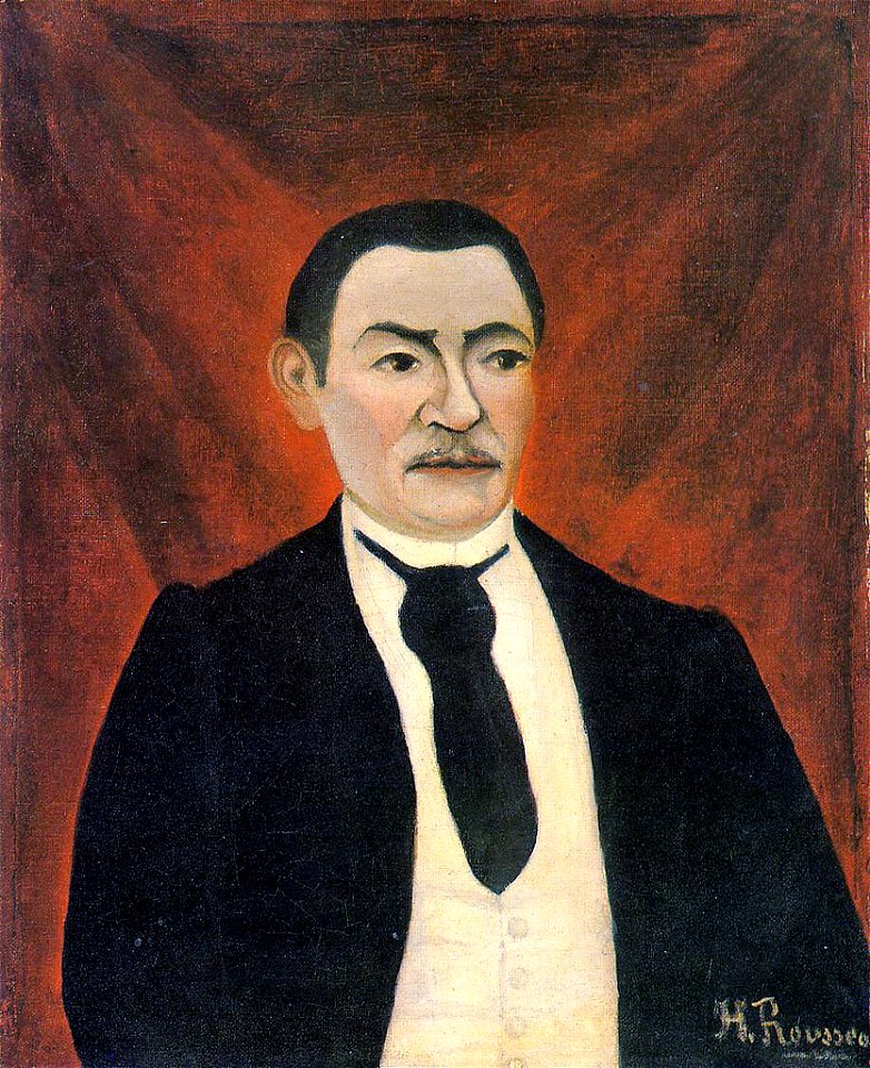 Henri Rousseau - Portrait d'homme (V 190a)