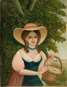 Henri Rousseau - Woman with Basket of Eggs (La Femme au panier d'œufs) - BF544 - Barnes Foundation