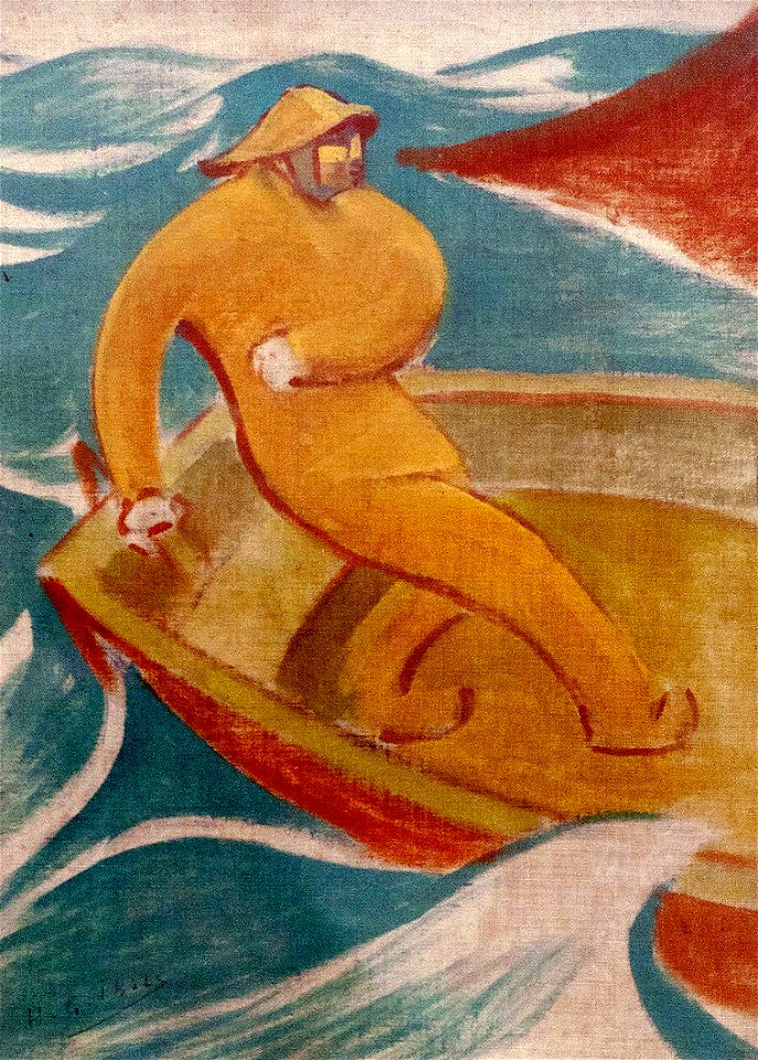 Henri-Gabriel Ibels Le pêcheur