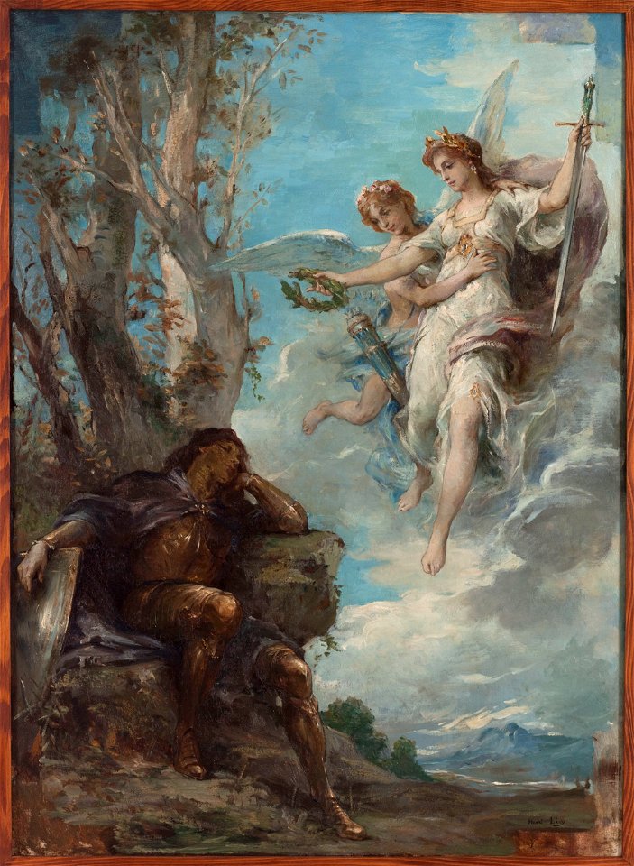 Henri-Léopold Lévy - Le Rêve du chevalier - PPP3688 - Musée des Beaux-Arts de la ville de Paris