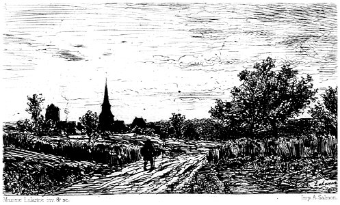 Henriet - Le paysagiste aux champs, 1876, Grav p. 084