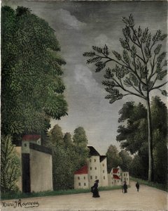 Henri Rousseau - Village Street