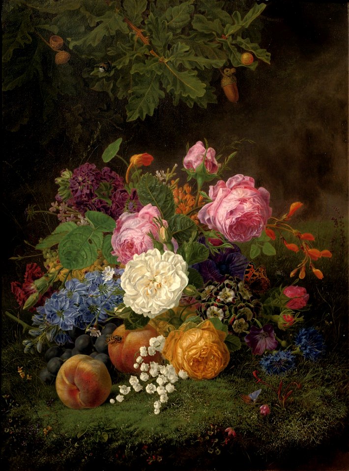 Henriette Geertruida Knip - Bouquet, 1834
