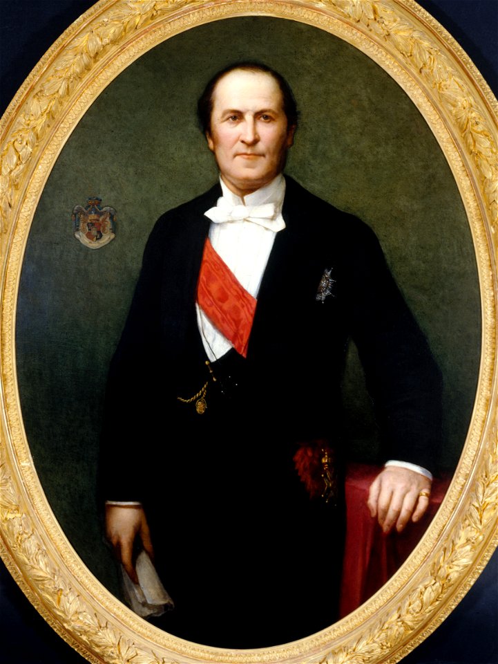Henri Lehmann - Portrait du baron Haussmann (1809-1891), préfet de la Seine (1853-1870) - P2213 - Musée Carnavalet