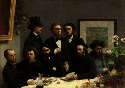 Henri Fantin-Latour - The Corner of the Table, 1872