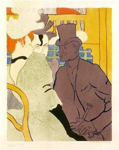 Henri de Toulouse-Lautrec - L'Anglais au Moulin Rouge