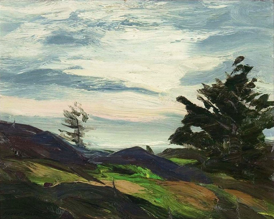 Cloudy Sunset by Robert Henri, 1911