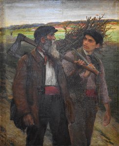 Henri Loubat - Retour des bûcherons 02