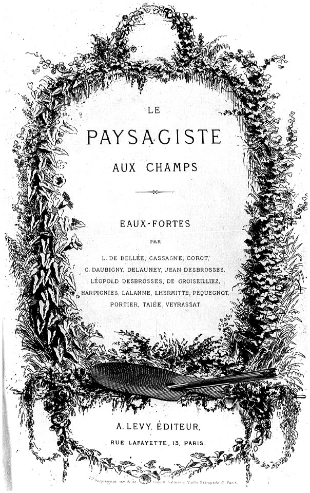 Henriet - Le paysagiste aux champs, 1876, Grav p. 006