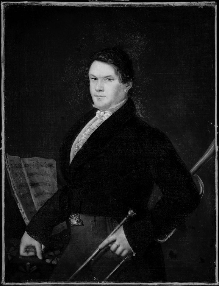 Henri Francois Riesener - A Trombonist - F68.25 - Detroit Institute of Arts