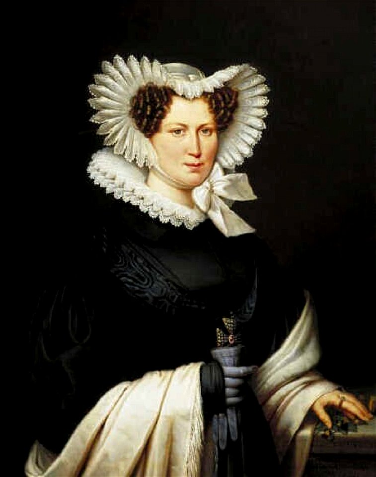 Henricus Turken - Portret van Margaretha Agnes de Vries - 1875 (OK) - Museum Boijmans Van Beuningen