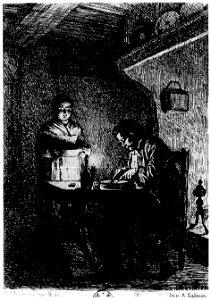 Henriet - Le paysagiste aux champs, 1876, Grav p. 032