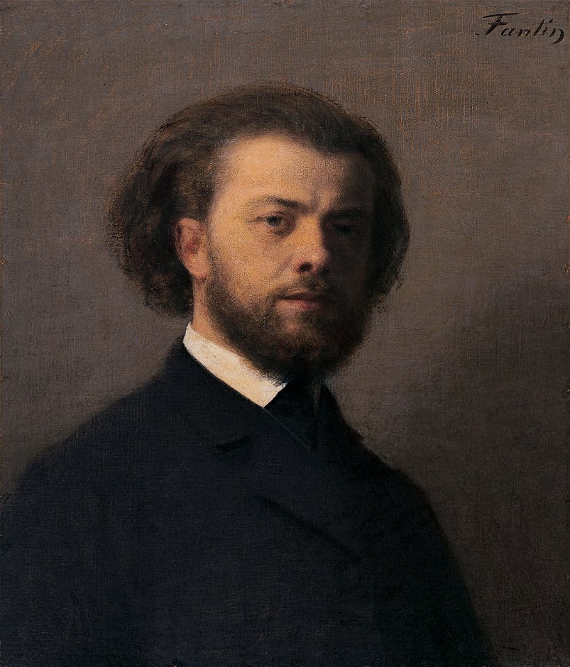 Henri Fantin-Latour - Retrato de Fantin, 1867