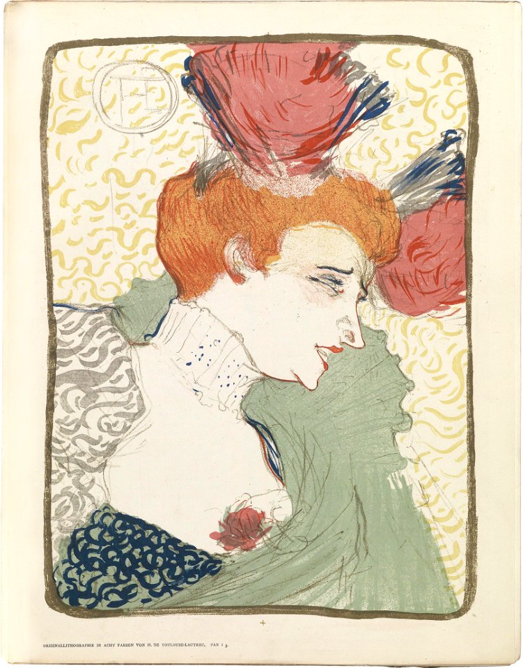 Henri de Toulouse-Lautrec Mademoiselle Marcelle Lender